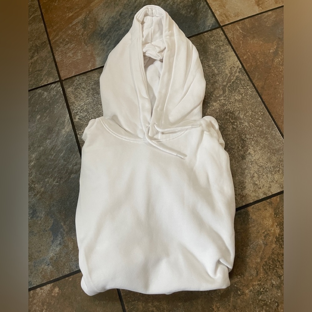 Forever 21 white hoodie